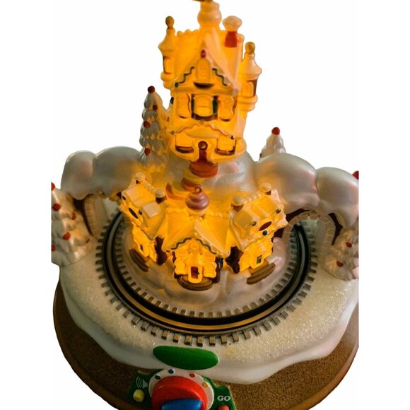 Hallmark Keepsake Rock Candy Railroad Christmas Ornament Sounds Lights Motion - Picture 5 of 9